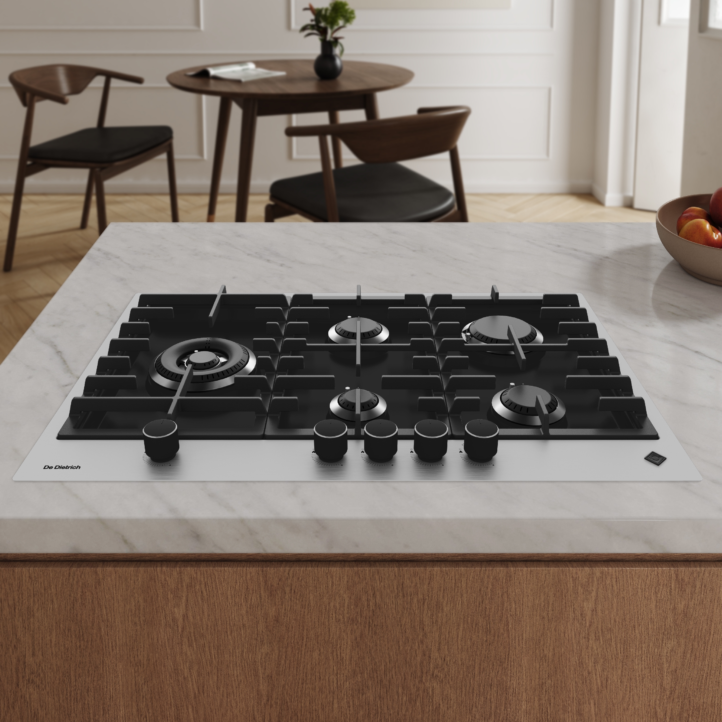 Plynová varná deska De Dietrich DPE4729XF s 5 hořáky